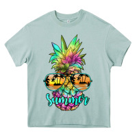 Arona tie dye pineapple, summer Heavy Core Tee - JahusDesignShop