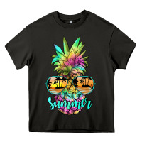 Asphalt tie dye pineapple, summer Heavy Core Tee - JahusDesignShop