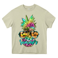 Mossy tie dye pineapple, summer Heavy Core Tee - JahusDesignShop