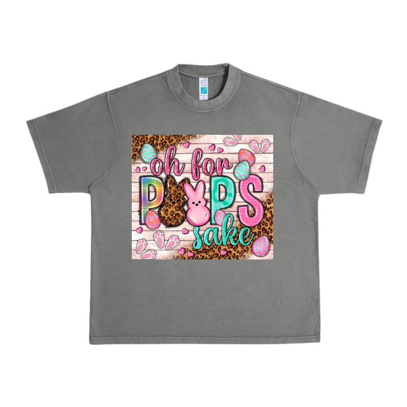 Oh For Peeps Sake Tumbler Easter Day Urban Heavy Tee by HowdyJamesFarm | Teevron