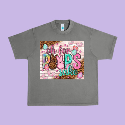 Oh For Peeps Sake Tumbler Easter Day Urban Heavy Tee Designed By Howdyjamesfarm
