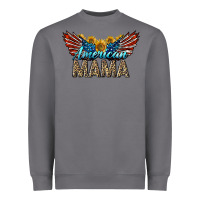 Storm Western American Mama With Sunflowers Heavyweight Sweatshirt - LillyAllenDesigns