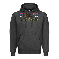 Charcoal Heather armed forces day proud veteran Zipper Hoodie - Artiststas