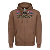 Chestnut armed forces day proud veteran Zipper Hoodie - Artiststas