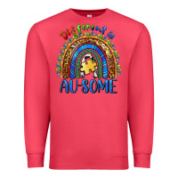 Cardinal different is ausome Premium Sweatshirt - BarkalooDesign