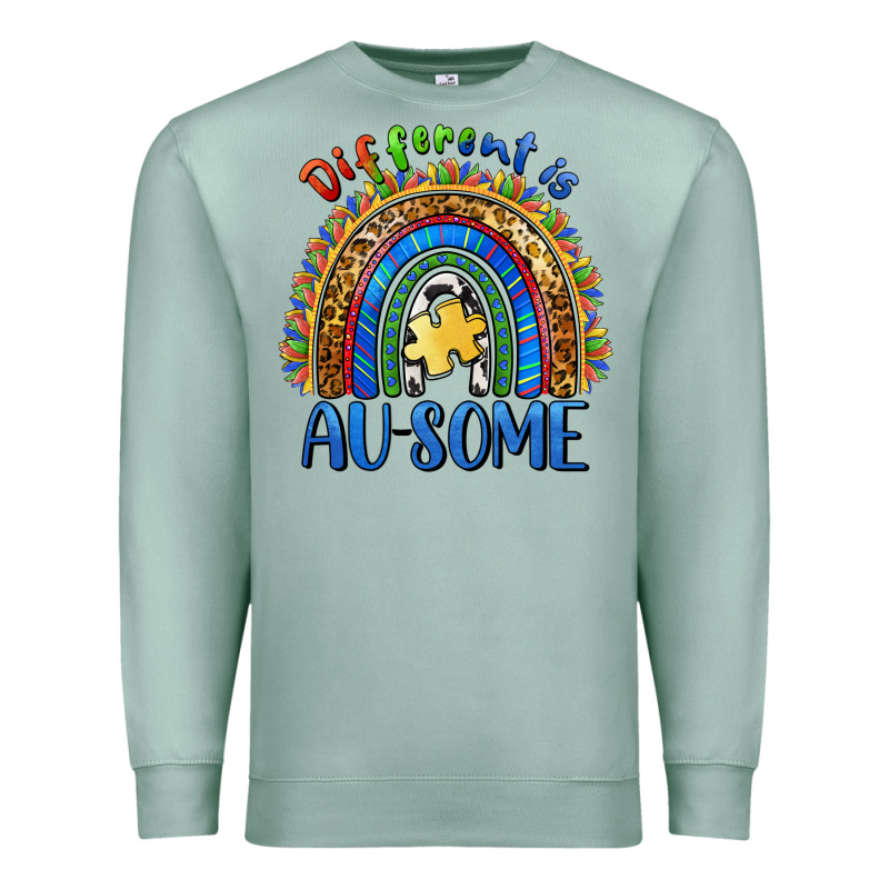 Different Is Ausome Premium Sweatshirt by BarkalooDesign | Teevron