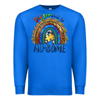 True Royal different is ausome Premium Sweatshirt - BarkalooDesign