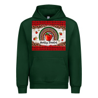 Foreset Green merry teacher Urban Hoodie - AdoDesignShop