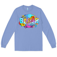 Colony Blue The beach is calling Long Sleeve Tee - FaDigitalArtStudio