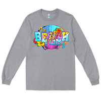 Heather Grey The beach is calling Long Sleeve Tee - FaDigitalArtStudio