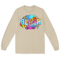 Mushroom The beach is calling Long Sleeve Tee - FaDigitalArtStudio