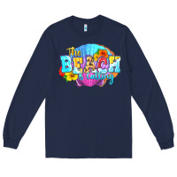 Navy The beach is calling Long Sleeve Tee - FaDigitalArtStudio