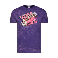 Cloud Purple tackle cancer Vintage Tee - CowGirlArtShop