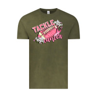 Vintage Olive tackle cancer Vintage Tee - CowGirlArtShop