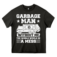 Asphalt garbage man gift t  shirt recycling trash garbage man t  shirt Heavy Core Tee - longCreatives