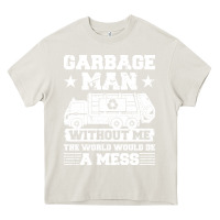 Cream garbage man gift t  shirt recycling trash garbage man t  shirt Heavy Core Tee - longCreatives