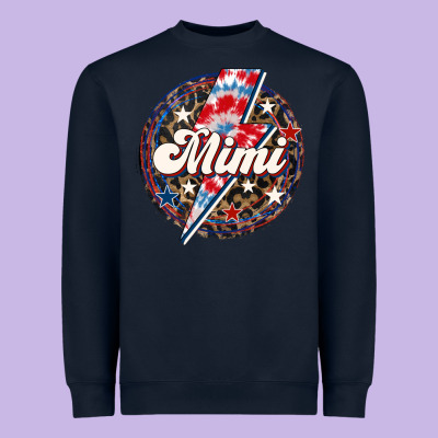 Western Mimi Patriotic Heavyweight Sweatshirt Designed By Lillyallendesigns