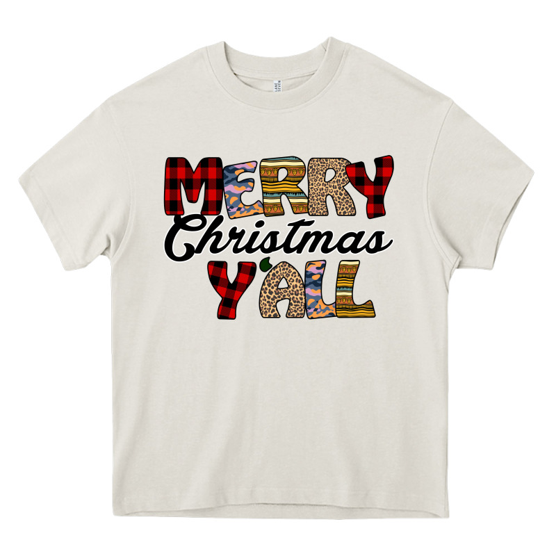 Merry Christmas Y'all Heavy Core Tee by Bettercallsaul | Teevron