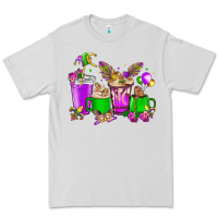 Mardi Gras Coffee Cups Premium Tee | Teevron
