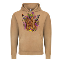 Vintage Camel mardi gras cow Vintage Hoodie - OliviaCreatesArt