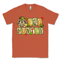 Copper Egg hunter with camouflage plate letters Easter Classic Tee - HowdyJamesFarm