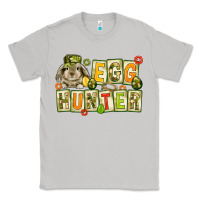 Moon Dust Egg hunter with camouflage plate letters Easter Classic Tee - HowdyJamesFarm