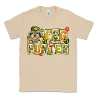 Mushroom Egg hunter with camouflage plate letters Easter Classic Tee - HowdyJamesFarm