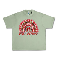 Oil Green be mine valentines day rainbow Urban Heavy Tee - RanaPortraitStore