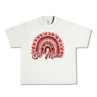 Pistachio be mine valentines day rainbow Urban Heavy Tee - RanaPortraitStore