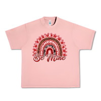 Salmon be mine valentines day rainbow Urban Heavy Tee - RanaPortraitStore