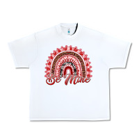 White be mine valentines day rainbow Urban Heavy Tee - RanaPortraitStore