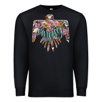 Black gypsy soul thunderbird Premium Sweatshirt - BarkalooDesign