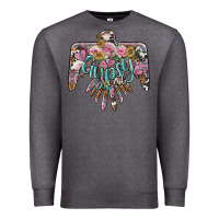 Charcoal Heather gypsy soul thunderbird Premium Sweatshirt - BarkalooDesign