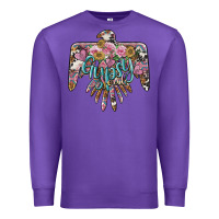 Purple gypsy soul thunderbird Premium Sweatshirt - BarkalooDesign