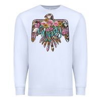 White gypsy soul thunderbird Premium Sweatshirt - BarkalooDesign