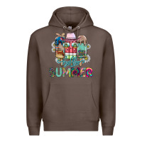 Coffee Hello Summer Premium Hoodie - CowhideDigitalArt