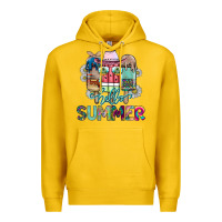 Lemon Hello Summer Premium Hoodie - CowhideDigitalArt