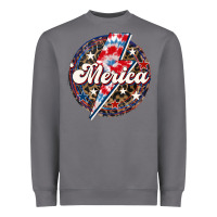 Storm Western Merica Patriotic Heavyweight Sweatshirt - LillyAllenDesigns