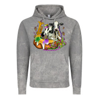 Cloud Rock holstein mardi gras Vintage Hoodie - OliviaCreatesArt