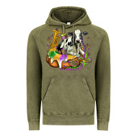 Vintage Olive holstein mardi gras Vintage Hoodie - OliviaCreatesArt