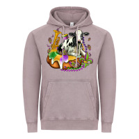 Vintage Zinc holstein mardi gras Vintage Hoodie - OliviaCreatesArt