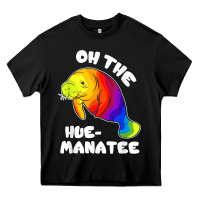 Black oh the hue manatee funny manatee shirts manatee gifts t shirt Heavy Core Tee - longCreatives