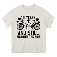 Cream 10 Years And Still Enjoying The Ride Heavy Core Tee - Bettercallsaul