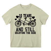 Mossy 10 Years And Still Enjoying The Ride Heavy Core Tee - Bettercallsaul