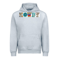 Heather Grey howdy Urban Hoodie - AdoDesignShop