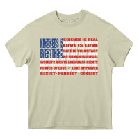 Mossy political protest american flag   stand united t shirt Heavy Core Tee - longCreatives