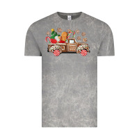Cloud Rock christmas gingerbread truck Vintage Tee - CowGirlArtShop