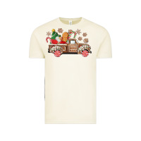 Vintage Arctic christmas gingerbread truck Vintage Tee - CowGirlArtShop