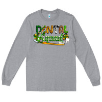 Heather Grey St. Patrick's Day Dental squad Long Sleeve Tee - OliviaCreatesArt