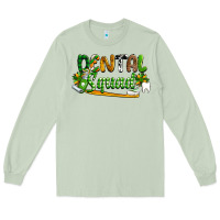 Matcha St. Patrick's Day Dental squad Long Sleeve Tee - OliviaCreatesArt